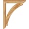 Ekena Millwork Thorton Slat Rough Sawn Bracket, Western Red Cedar, 4"W x 30"D x 38"H BKT04X30X38THR06RWR - alternate 3
